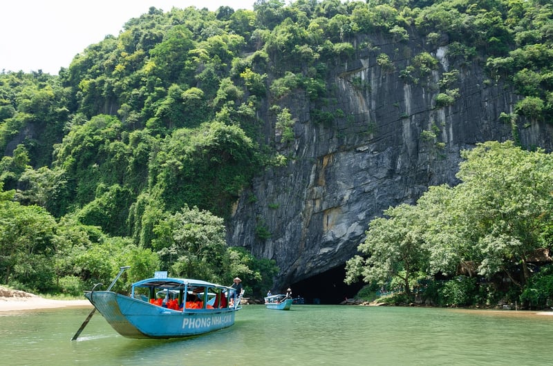 Boat on a journey